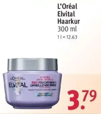 Rossmann L'Oréal Elvital Haarkur 300 ml Angebot