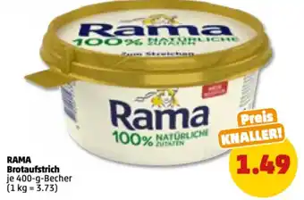 PENNY Rama Brotaufstrich 400 g Becher Angebot