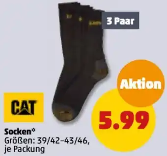 PENNY CAT Socken 3 Paar Angebot