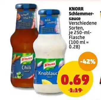 PENNY Knorr Schlemmersauce 250ml Angebot