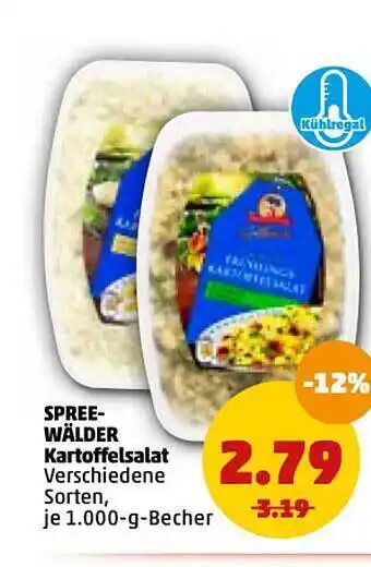 PENNY Spreewälder Kartoffelsalat 1000g Becher Angebot