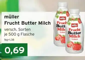 CAP Markt Muller Fruchbuttermilch 500g Angebot