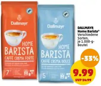 PENNY Dallmayr Home Barista 1000 g Beutel Angebot