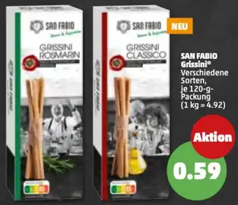 PENNY San Fabio Grissini 120 g Packung Angebot