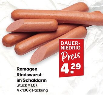 Handelshof Remagen Rindswurst im Schaldarm 4*130g Angebot