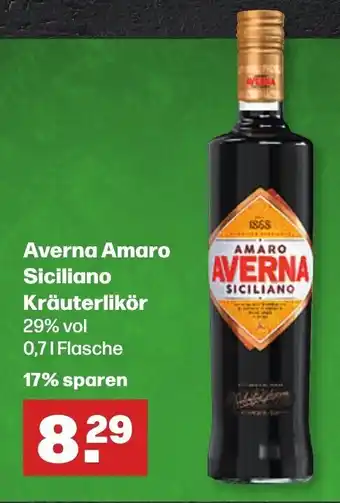 Handelshof Averna Amaro Siciliano Krauterlikor 700ml Angebot