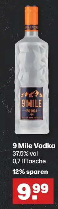 Handelshof 9 Mile Vodka 700ml Angebot