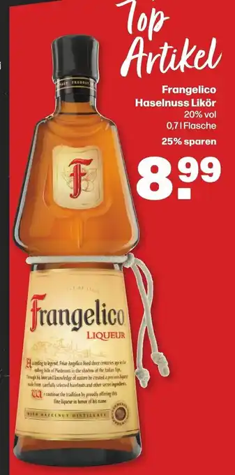 Handelshof Frangelico Haselnuss Liqueur 700ml Angebot