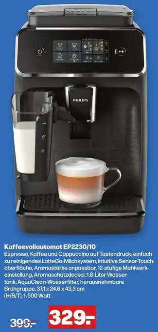 Handelshof Philips Kaffeevollautomat | EP2230/10 Angebot