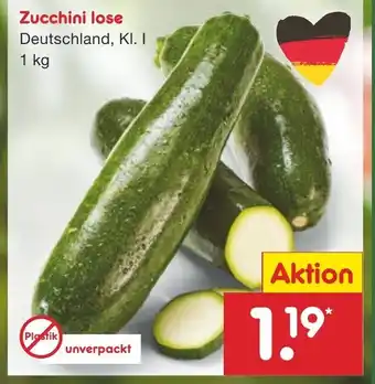 Netto Marken-Discount Zucchini lose 1kg Angebot