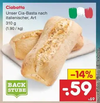 Netto Marken-Discount Ciabatta 310g Angebot