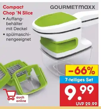 Netto Marken-Discount Gourmettmaxx Compact Chop 'N Slice Angebot