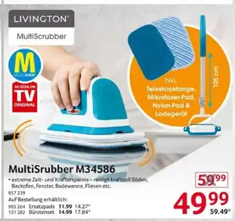 Selgros Livington Multi Scrubber Akkuschrubber mit Vibration | M34586 Angebot