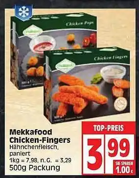 Edeka Mekkafood chicken fingers Angebot