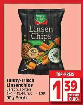 Edeka Funny-frisch linsenchips Angebot