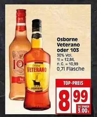 Elli Markt Osborne veterano oder 103 Angebot