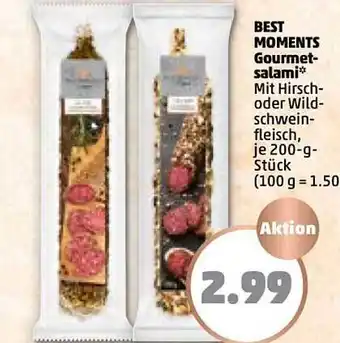 PENNY Best Moments Gourmet-salami 200g Angebot