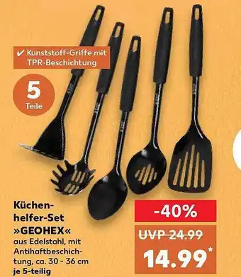 Kaufland Küchenhelfer-set „geohex“ Angebot