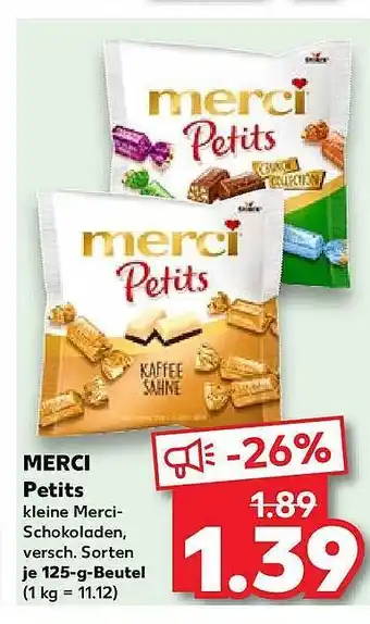 Kaufland Merci petits Angebot