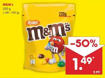 Netto Marken-Discount M&M's 220g Angebot
