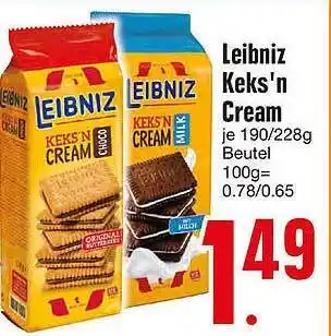 Edeka Leibniz Keks'n Cream Angebot