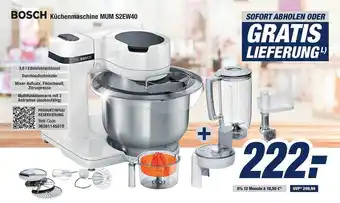 Expert Bening Bosch Küchenmaschine MUM S2EW40 Angebot