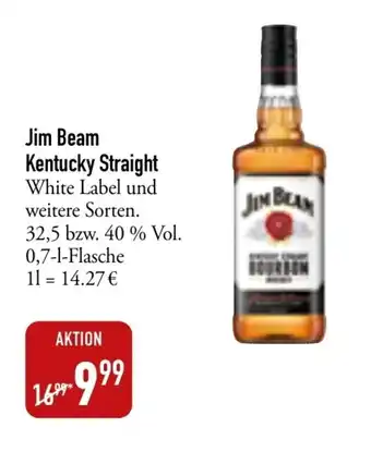 Galeria Markthalle Jim Beam Bourbon Whiskey 700ml Angebot