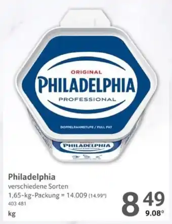 Selgros Philadelphia Frischkase 1kg Angebot