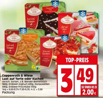 Elli Markt Coppenrath & Wiese Lust auf Torte o. Kuchen 360/420/440/550 g Angebot