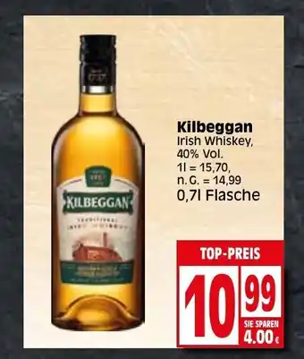 Elli Markt Kilbeggan Irish Whiskey 700 ml Angebot