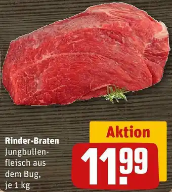 REWE Rinder Braten 1 kg Angebot