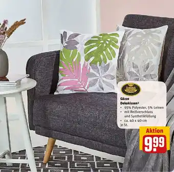 REWE Gözze Dekokissen Angebot