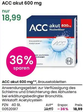 REWE ACC akut 600 mg Angebot