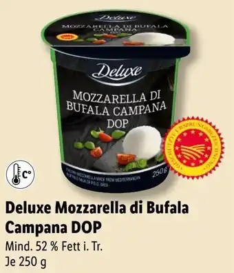 Lidl Deluxe Mozzarella di Bufala Campana DOP 250 g Angebot