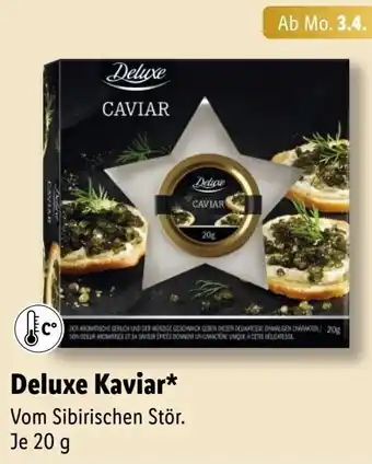 Lidl Deluxe Kaviar 20 g Angebot