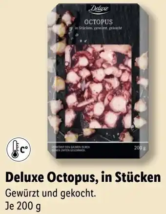 Lidl Deluxe Octopus, in Stücken 200 g Angebot