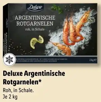 Lidl Deluxe Argentinische Rotgarnelen 2 kg Angebot