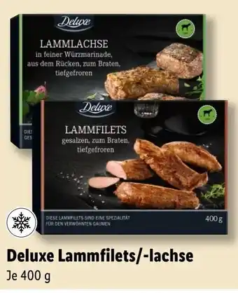 Lidl Deluxe Lammfilets/lachse 400 g Angebot