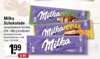 Edeka Frischemarkt Milka schokolade Angebot