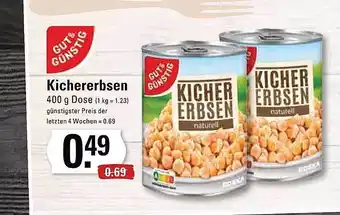 Edeka Frischemarkt Gut & günstig kichererbsen Angebot