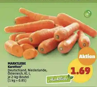 PENNY Marktliebe karotten Angebot