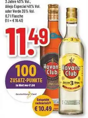 trinkgut Havana club Angebot