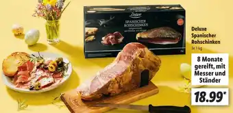 Lidl Deluxe Spanischer Rohschinken 1 kg Angebot