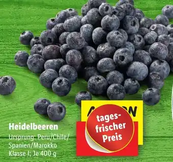 Lidl Heidelbeeren 400 g Angebot