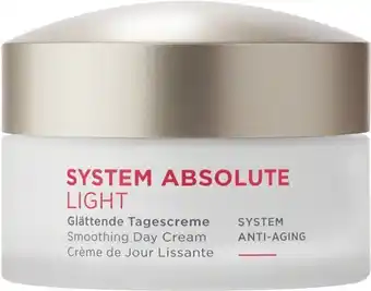 Beautywelt Annemarie börlind annemarie börlind system absolute glättende tagescreme light 50 ml Angebot