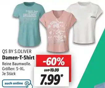 Lidl QS by S.Oliver Damen T-Shirt Angebot