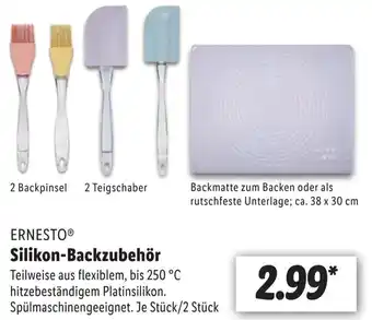 Lidl Ernesto Silikon Backzubehör Angebot