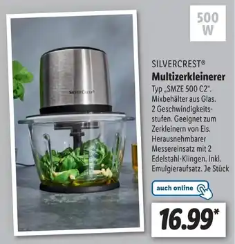 Lidl Silvercrest Multizerkleinerer ,,SMZE 500 C2" Angebot