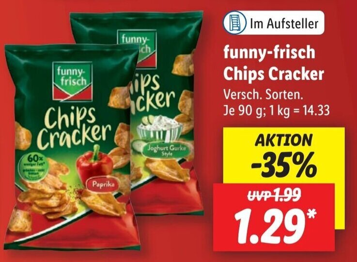 Funny Frisch Chips Cracker