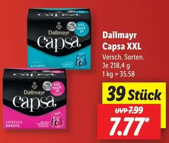 Lidl Dallmayr Capsa XXL 218,4 g Angebot